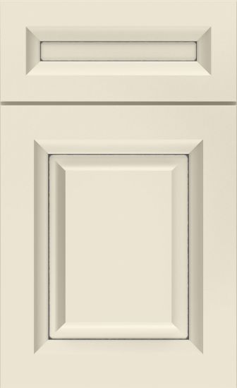 Picture of Merrin - Painted - Coconut w/ Grey Stone Artisan Glaze