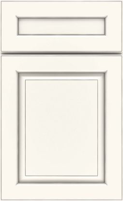 Picture of Woodhall - Painted - White w/ Grey Stone Detail