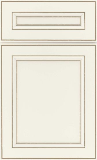 Picture of Haskett - Painted - Steam w/ Nougat Penned Glaze