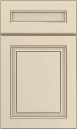 Picture of Woodhall - Painted - Marcona w/ Toasted Almond Detail Glaze