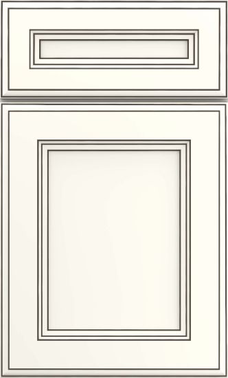 Picture of Boone - Painted - Brightest White w/ Amaretto Crème Penned