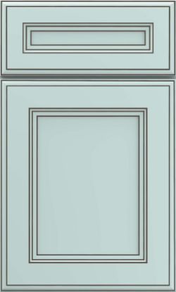 Picture of Boone - Painted - Sleepy Blue w/ Amaretto Crème Penned