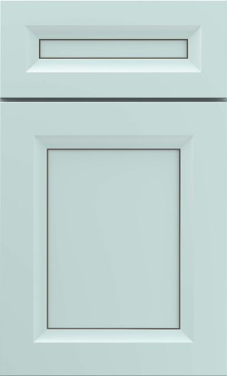 Picture of Mercer - Painted - Sleepy Blue w/ Amaretto Crème Penned