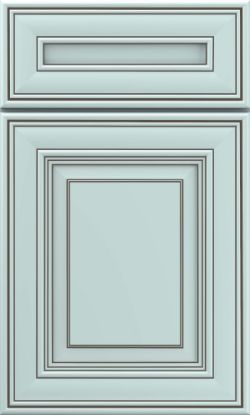Picture of Nora - Painted - Sleepy Blue w/ Amaretto Crème Penned