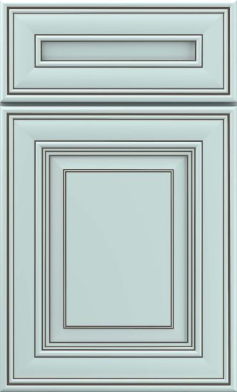 Picture of Nora - Painted - Sleepy Blue w/ Amaretto Crème Penned