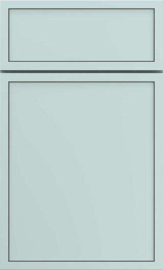 Picture of Yorktown - Painted - Sleepy Blue w/ Amaretto Crème Penned