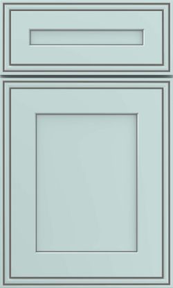 Picture of Delta - Painted - Sleepy Blue w/ Grey Stone Penned