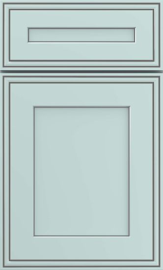 Picture of Delta - Painted - Sleepy Blue w/ Grey Stone Penned