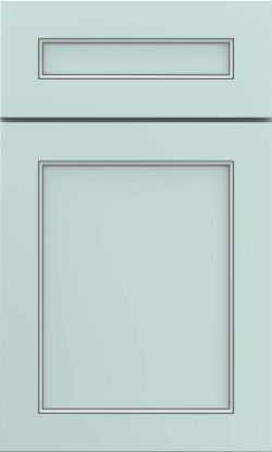 Picture of Paloma - Painted - Sleepy Blue w/ Grey Stone Penned