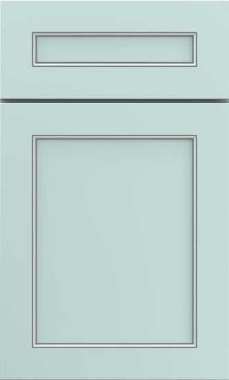 Picture of Paloma - Painted - Sleepy Blue w/ Grey Stone Penned