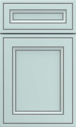 Picture of Peyton - Painted - Sleepy Blue w/ Grey Stone Penned