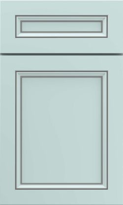 Picture of Vista - Painted - Sleepy Blue w/ Grey Stone Penned