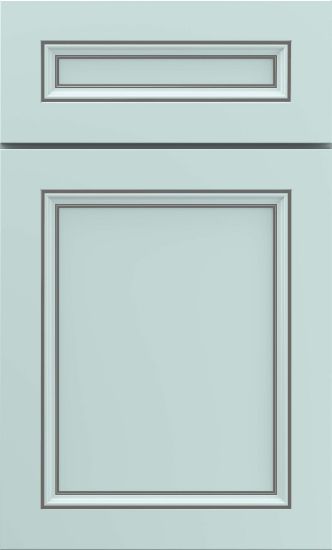 Picture of Vista - Painted - Sleepy Blue w/ Grey Stone Penned