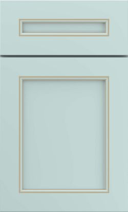Picture of Clarke - Painted - Sleepy Blue w/ Nougat Penned