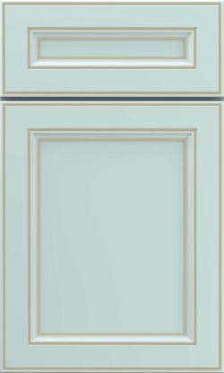 Picture of Haskett - Painted - Sleepy Blue w/ Nougat Penned