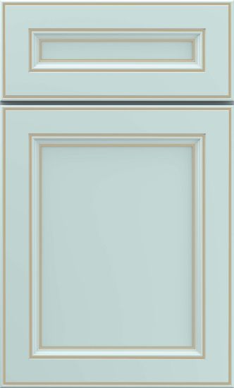 Picture of Haskett - Painted - Sleepy Blue w/ Nougat Penned