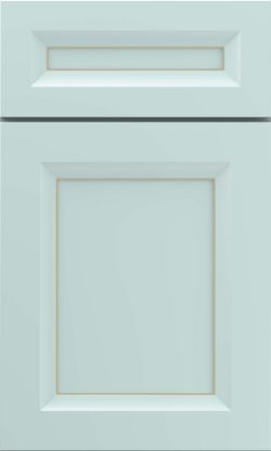 Picture of Mercer - Painted - Sleepy Blue w/ Nougat Penned