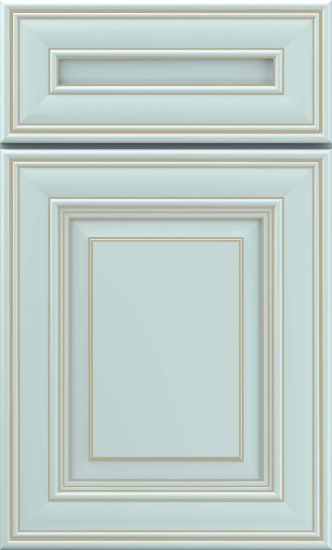 Picture of Nora - Painted - Sleepy Blue w/ Nougat Penned