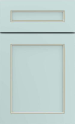 Picture of Paloma - Painted - Sleepy Blue w/ Nougat Penned