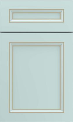 Picture of Vista - Painted - Sleepy Blue w/ Nougat Penned
