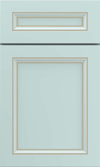 Picture of Vista - Painted - Sleepy Blue w/ Nougat Penned