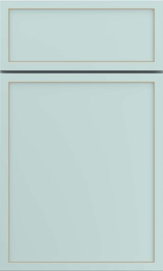 Picture of Yorktown - Painted - Sleepy Blue w/ Nougat Penned
