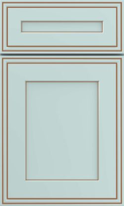 Picture of Delta - Painted - Sleepy Blue w/ Toasted Almond Penned