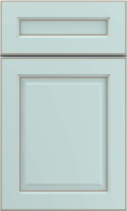 Picture of Farrell - Painted - Sleepy Blue w/ Toasted Almond Penned