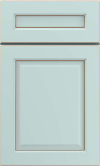 Picture of Farrell - Painted - Sleepy Blue w/ Toasted Almond Penned