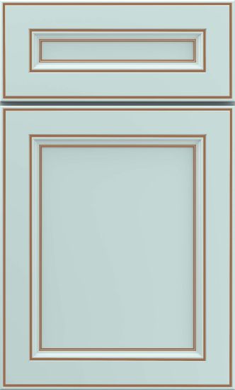 Picture of Haskett - Painted - Sleepy Blue w/ Toasted Almond Penned
