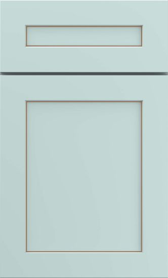 Picture of Jamestown - Painted - Sleepy Blue w/ Toasted Almond Penned