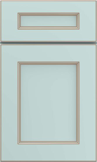 Picture of Macaulay - Painted - Sleepy Blue w/ Toasted Almond Penned