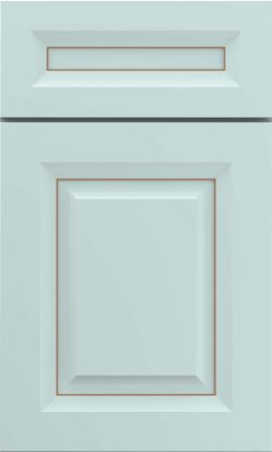 Picture of Merrin - Painted - Sleepy Blue w/ Toasted Almond Penned