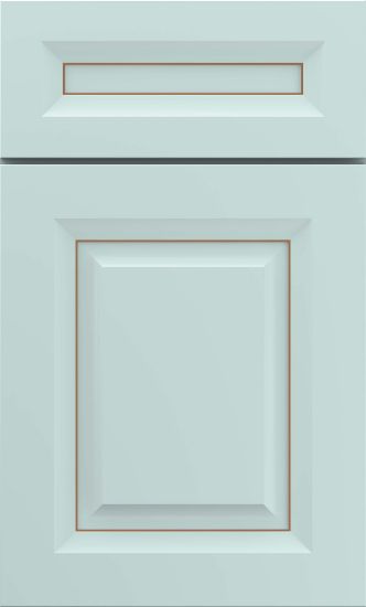 Picture of Merrin - Painted - Sleepy Blue w/ Toasted Almond Penned