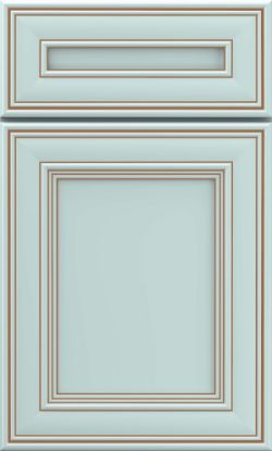 Picture of Noah - Painted - Sleepy Blue w/ Toasted Almond Penned