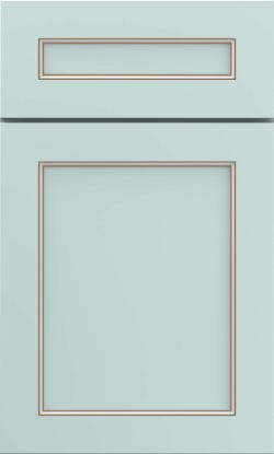 Picture of Paloma - Painted - Sleepy Blue w/ Toasted Almond Penned