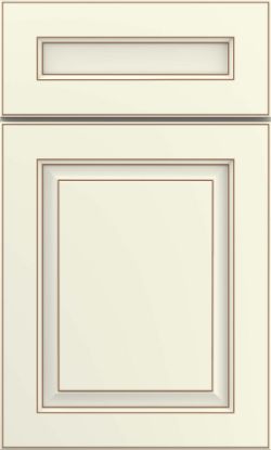 Picture of Woodhall - Painted - Steam w/ Toasted Almond Penned